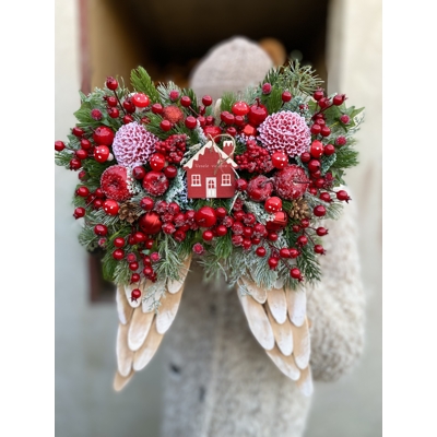 Vianočné krídla na zavesenie