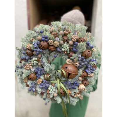 Zimný veniec pre Ivetku