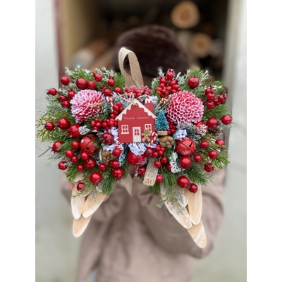 Vianočné krídla na zavesenie