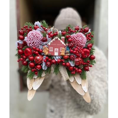 Vianočné krídla na zavesenie