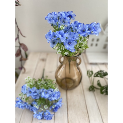 Kytica mini kveta modrá