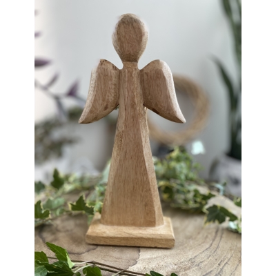 Anjel drevený 30cm
