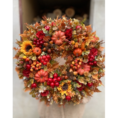 Veniec s tekvičkami kolekcia 2025