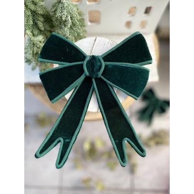 mašľa na štipci 21 x 23 cm zelená