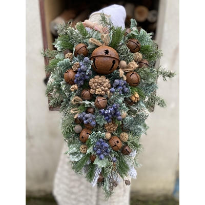 Zimný strapec na zavesenie