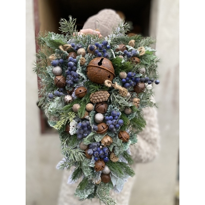 Zimný strapec na zavesenie