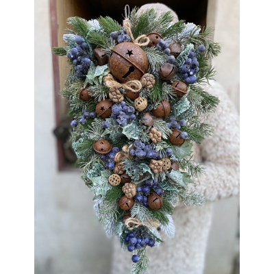 Zimný strapec na zavesenie