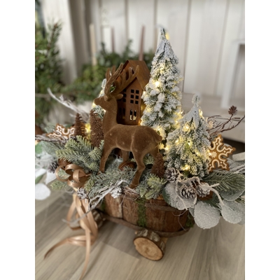 Dekorácia s jelenčekom