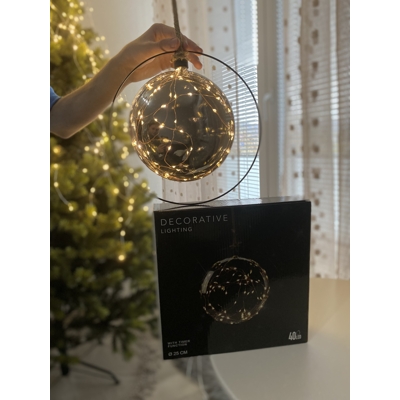 Dekorácia svietiaca na zavesenie