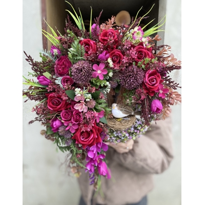 Celoročný veniec cyklamén