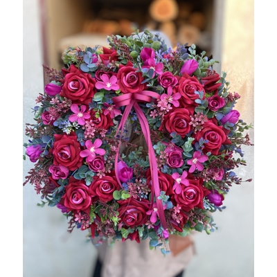 Celoročný veniec cyklamén