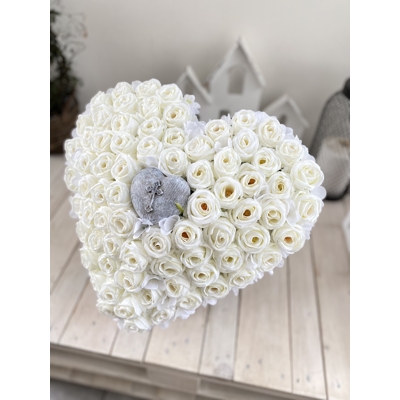 Srdce na hrobové miesto